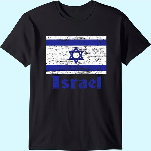 Flag Of Israel T Shirt-image