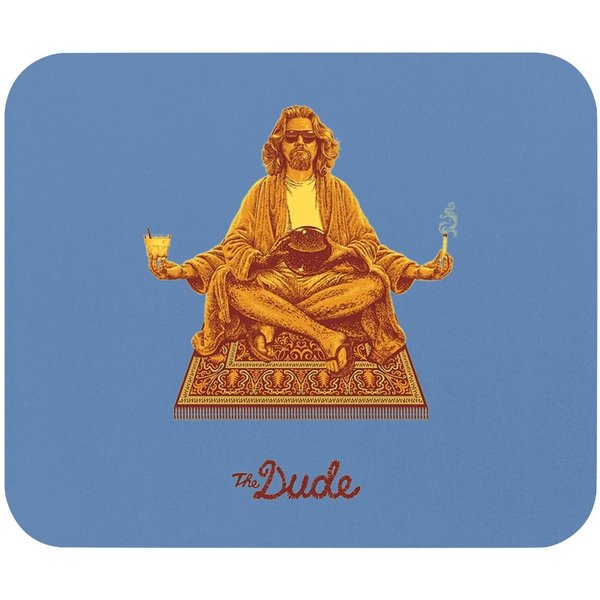 The Big Lebowski The Dude Buddha Mouse Pad-image
