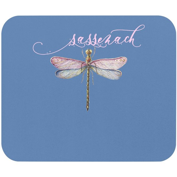 Outlander Sassenach Dragonfly Mouse Pad-image