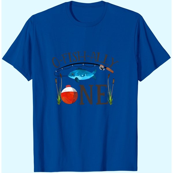 O-Fish-Ally- One Boys 1St Birthday Shirt Fishing First Birthday Boy Outfit-image