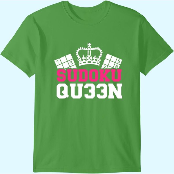 Sudoku Queen T Shirt-image