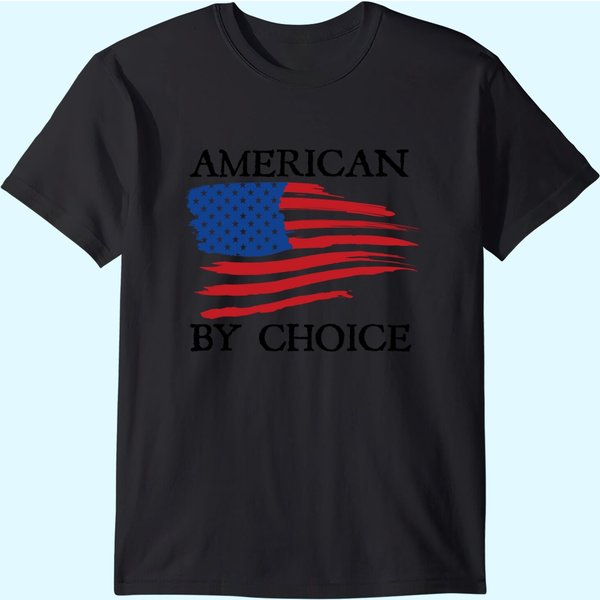 New Citizenship American By Choice Proud Citizen T Shirt-image