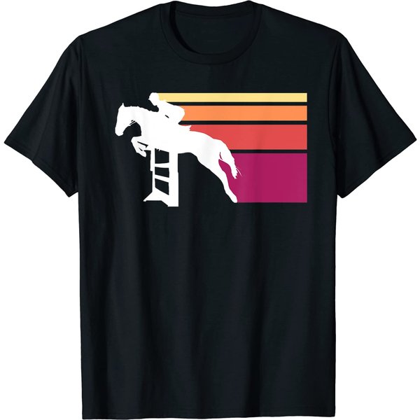 Eventing Horse Jumping T-Shirt-image