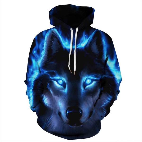 Volanic Unisex 3D Novelty Hoodie Graphic Patterns Printed Hoodie Pullover Sweatshirt-image