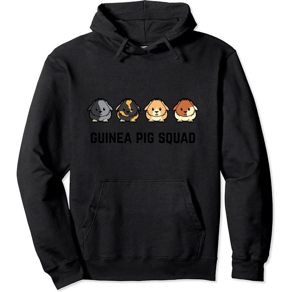 The Cavy Guinea Pig Rodent Team Squad Pullover Hoodie