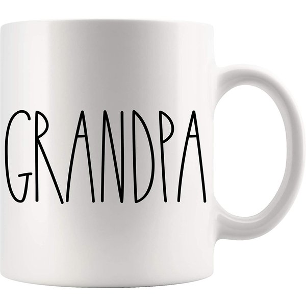 Grandpa Rae Dunn Style Coffee Cup For Mother's Day/Father's Day-image