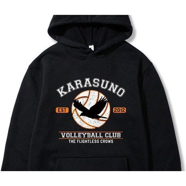 Haikyuu Karasuno Voleyball Club Hoodie-image