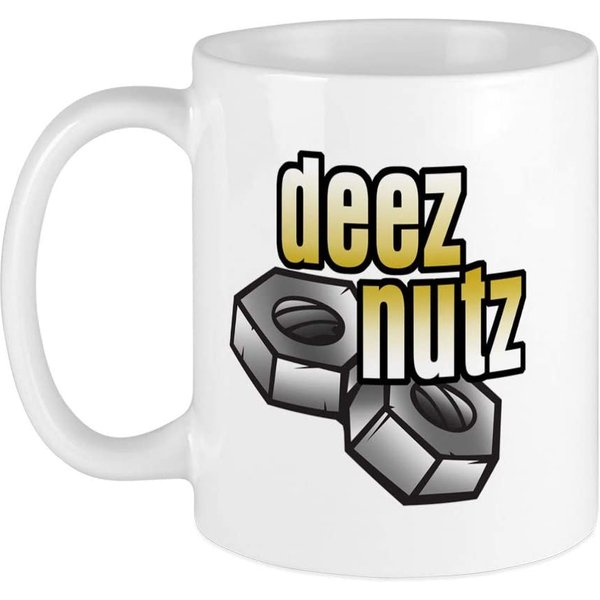 Deez Nuts Mug Mugs-image