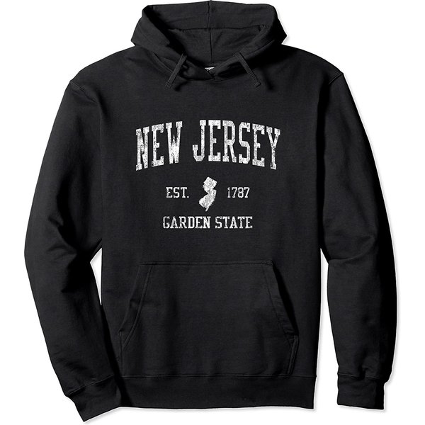 New Jersey Vintage Sports Hoodie