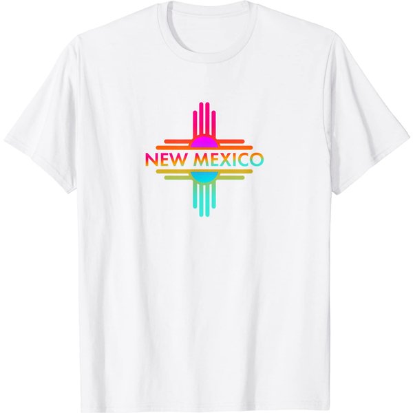 New Mexico State Zia Symbol Design T-Shirt-image