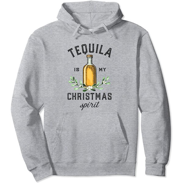 Tequila Is My Christmas Spirit Hoodie-image