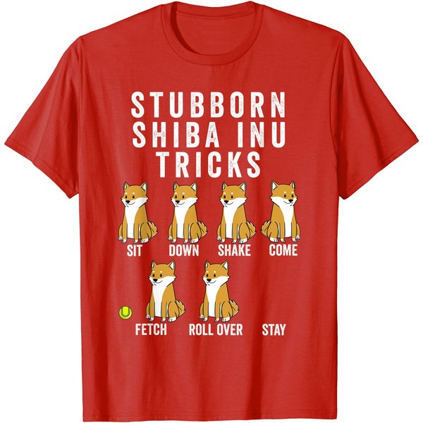 Stubborn Shiba Inu Tricks Shirt-image