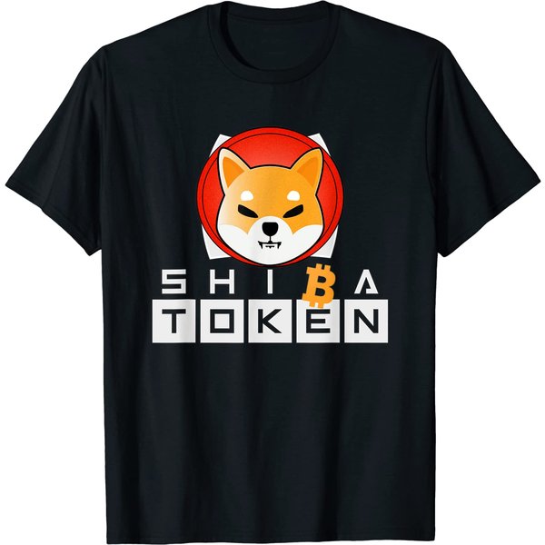 Shiba Inu Token Crypto Coin Cryptocurrency T Shirt-image