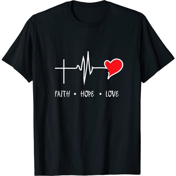 Christian Faith Hope Love T-Shirt-image