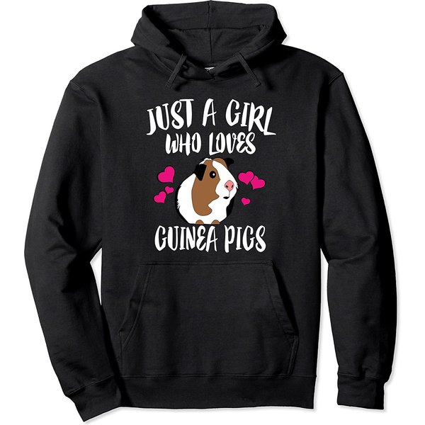 Just A Girl Who Loves Guinea Pigs Hoodie Gift For Girls-image