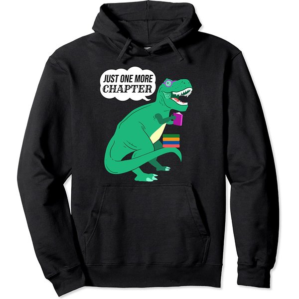 Just One More Chapter Librarian Pullover Hoodie-image