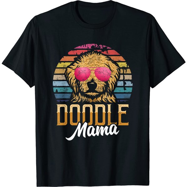 Doodle Mama Gift Goldendoodle Mom Goldendoodle Gift T-Shirt-image