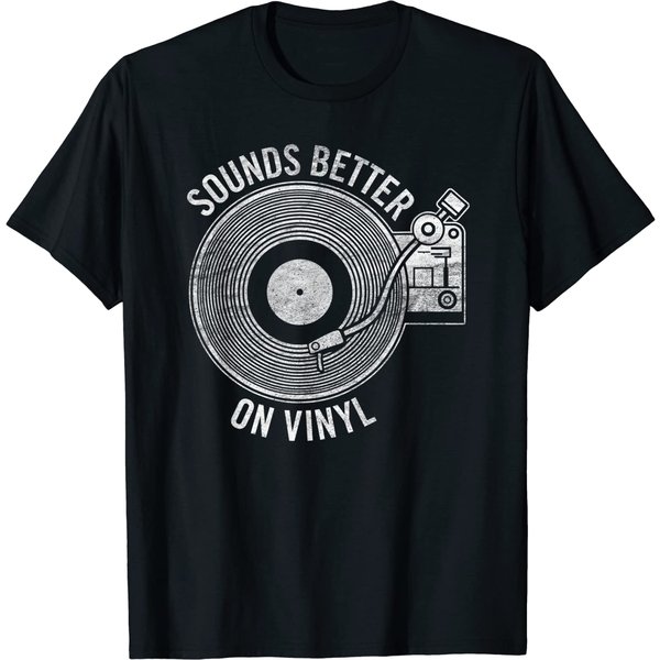 Sounds Better On Vinyl T-Shirt-image