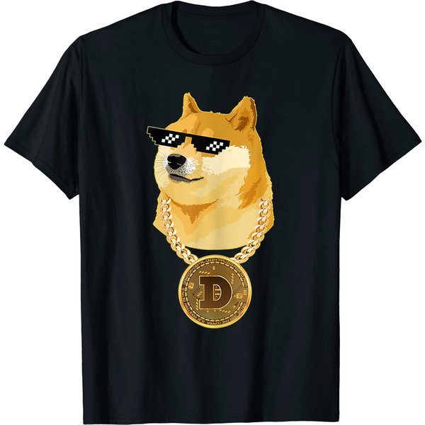 Dogecoin Hold To The Moon Cryptocurrency T-Shirt-image