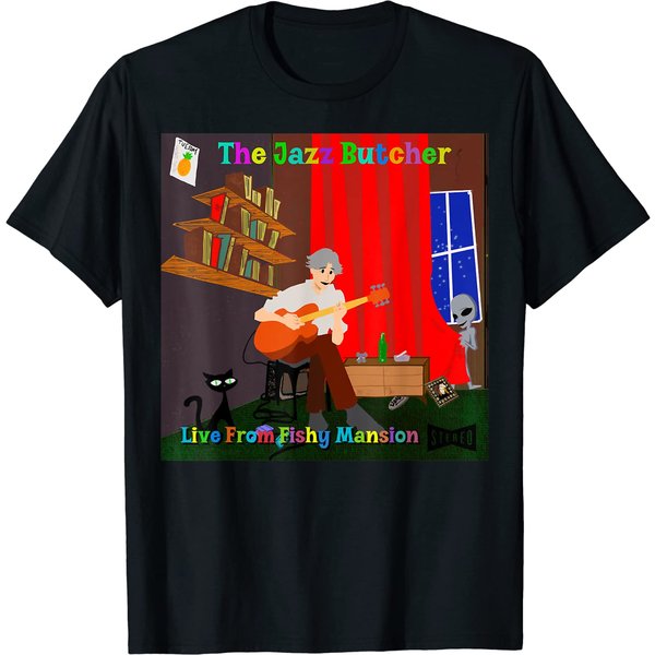 The Jazz Butcher Live From Fishy Mansion T-Shirt-image