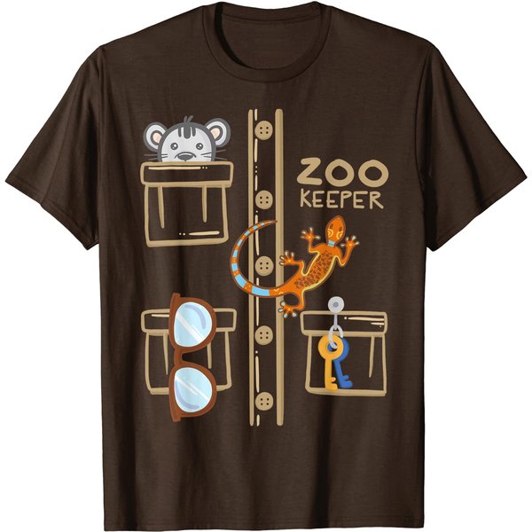 Zookeeper Costume Shirt Halloween Jungle Explorer-image
