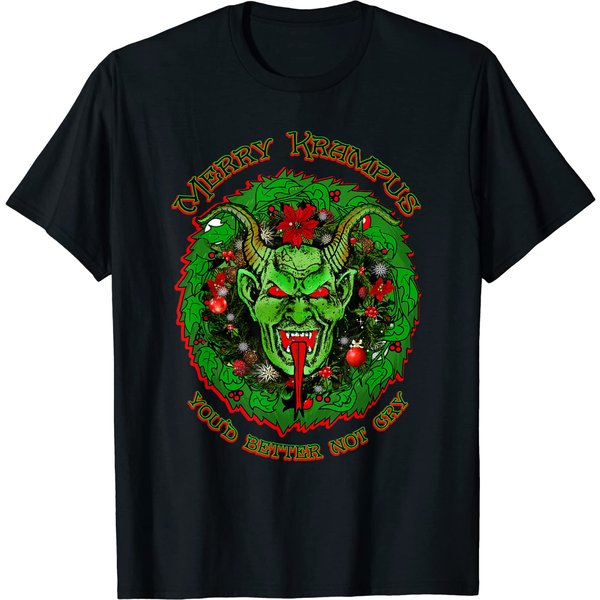 Ugly Merry Krampus T-Shirt-image