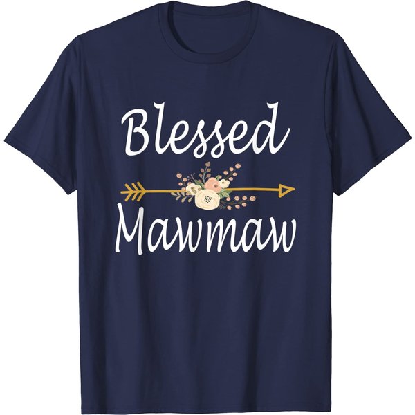 Blessed Mawmaw Shirt Mothers Day Gifts T-Shirt-image