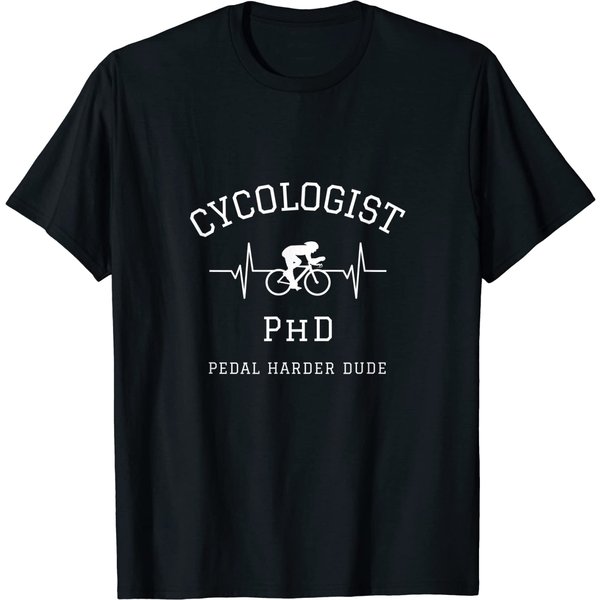 Cycologist Phd Heartbeat T-Shirt-image