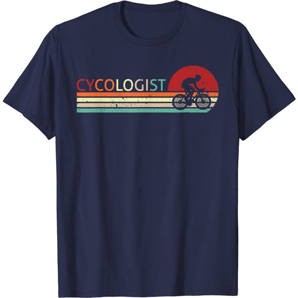 Cycologist Vintage Cycling Bicycle Cyclist Road Men & Women T-Shirt-image