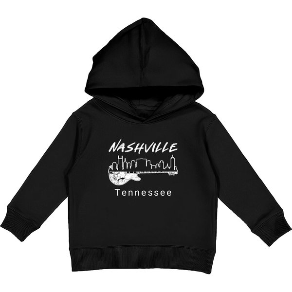 Nashville Guitar Nashville Kids Pullover Hoodie