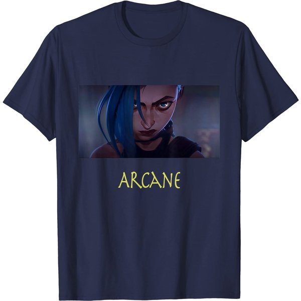 League Of Legend Arcane Jinx T-Shirt-image