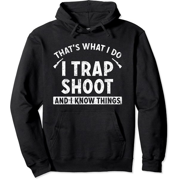 Trap Shoot Hoodie Clay Target Shooting Hoodie