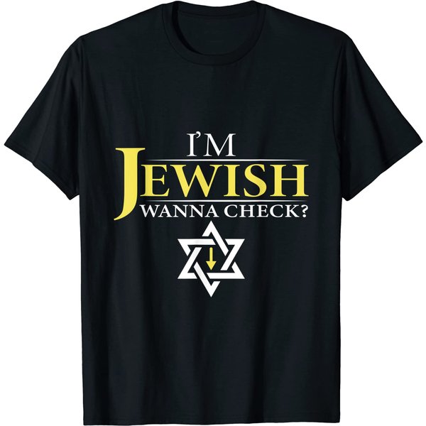 I'm Jewish Wanna Check? Gangster And Jude T-Shirt-image