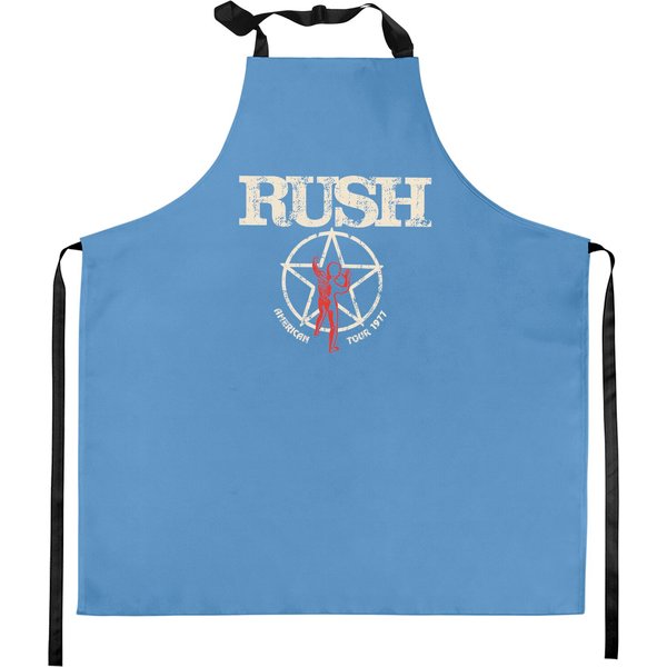 Rush American Tour 1977 Kitchen Apron-image