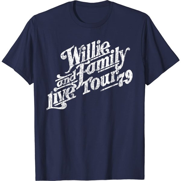 Willie And Family Live Tour 79 T Shirt-image