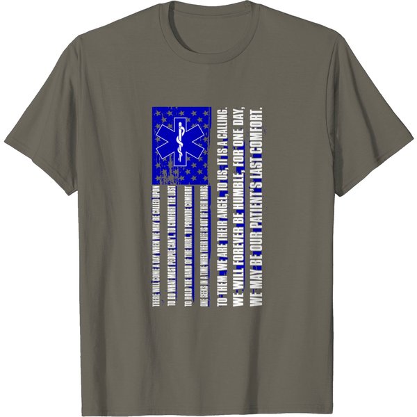 Emt Oath Gift For Paramedic And First Responder T Shirt-image