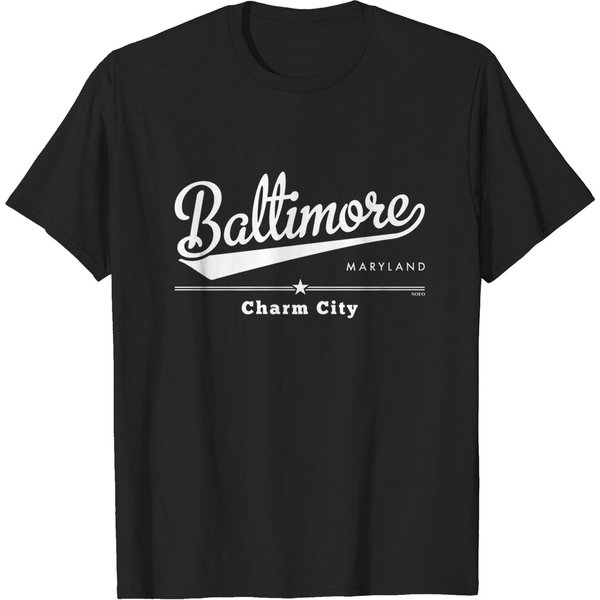 Baltimore Maryland Charm City T Shirt-image