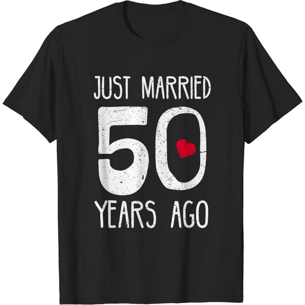 50Th Wedding Anniversary Shirt - Funny Gift For Couples T-Shirt-image