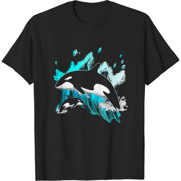Killer Whale Ocean T Shirt-image