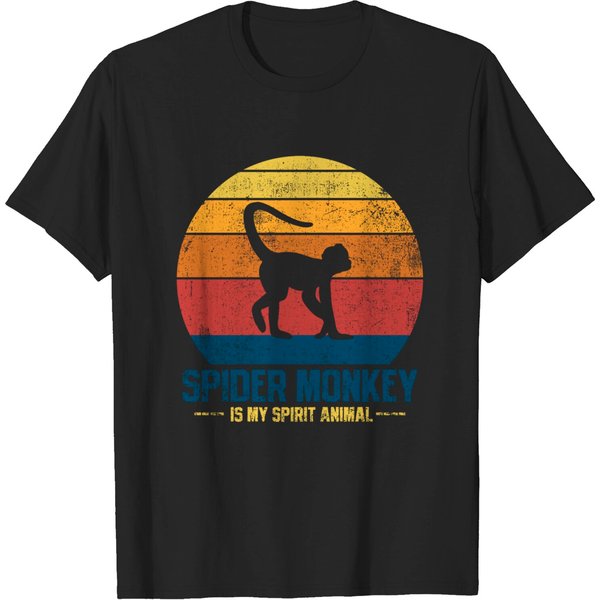 Spider Monkey Vintage T Shirt-image