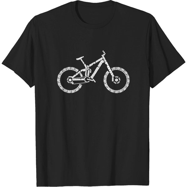 Enduro Bike Mtb Anatomy T-Shirt-image