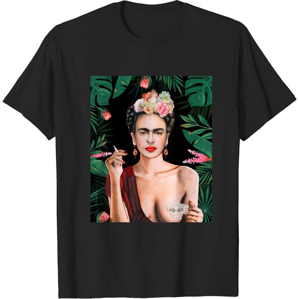 Graphic Fridas Vintage Arts Kahlos T-Shirt-image