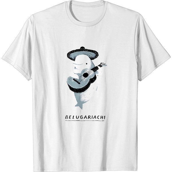 Belugariachi Beluga Whale T Shirt-image