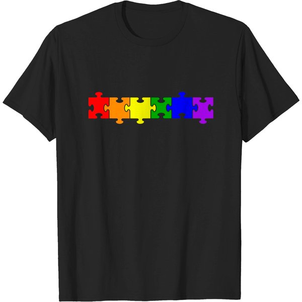 Jigsaw Puzzle Pieces T Shirt-image
