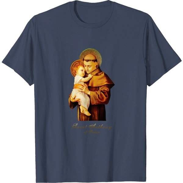 St Anthony Of Padua Catholic Saint T-Shirt-image