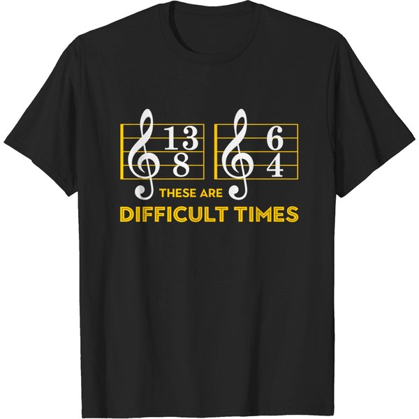 Jazz Music These Are Difficult Times T-Shirt-image