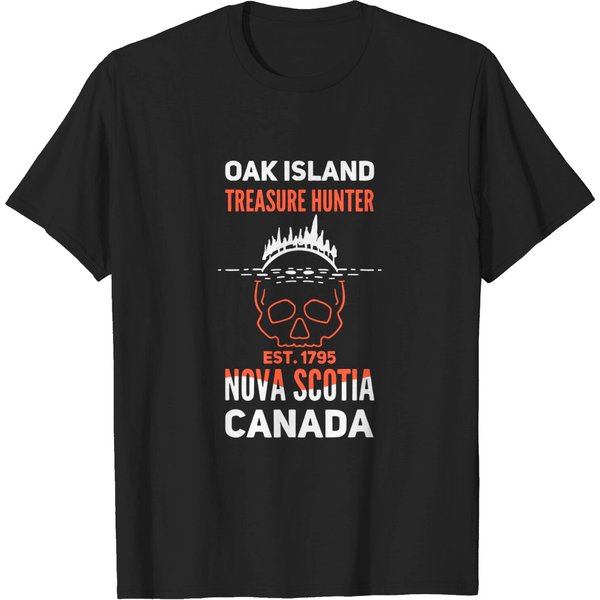 Oak Island Nova Scotia Canada I Money Pit I Treasure Hunt T-Shirt-image