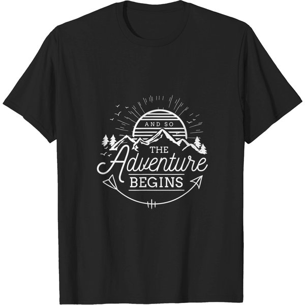 And So The Adventure Begins T-Shirt-image