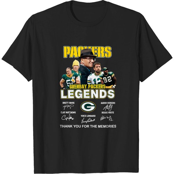 The Packers Legends Football Team T-Shirts-image