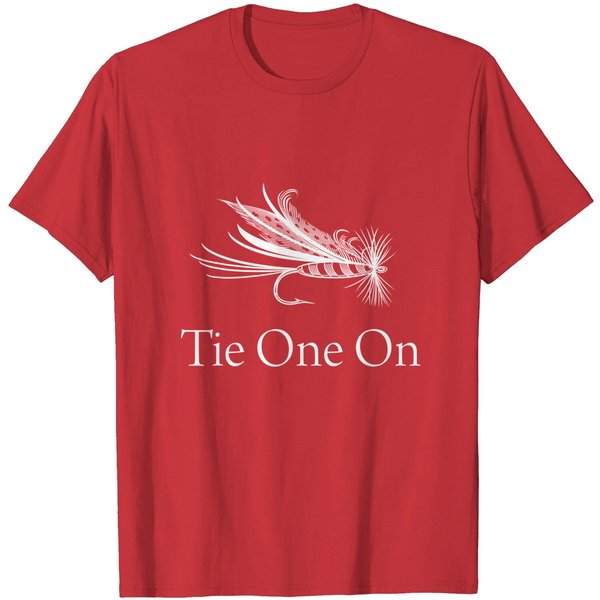 Tie One On Fly Fishing Shirts - Fishing Gear Shirt Men Women